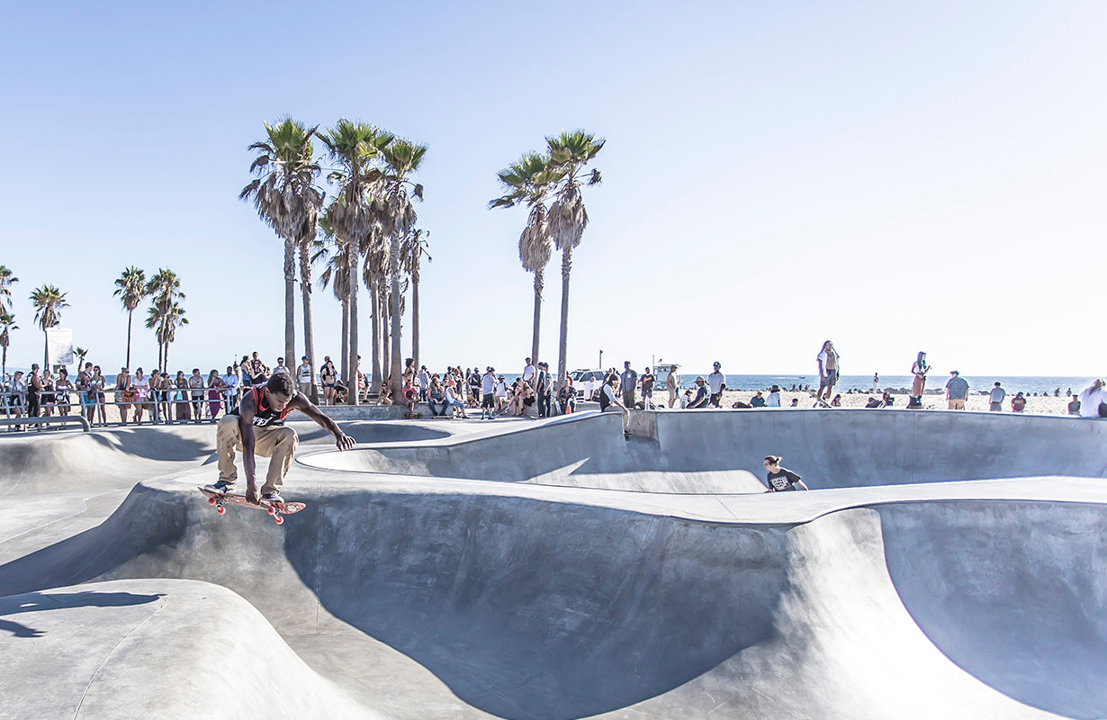 Skateboard Rink by the Seaside